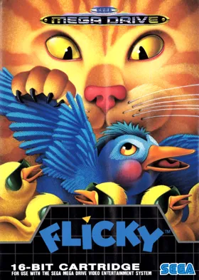 Flicky (USA, Europe) box cover front